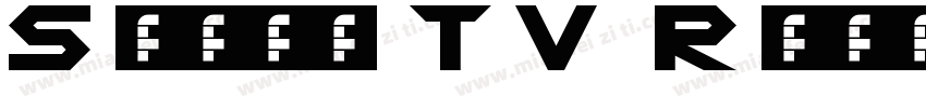 Segoe TV Regular字体转换